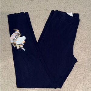 Cynthia Rowley‎ Blue Leggings with Sequin Design